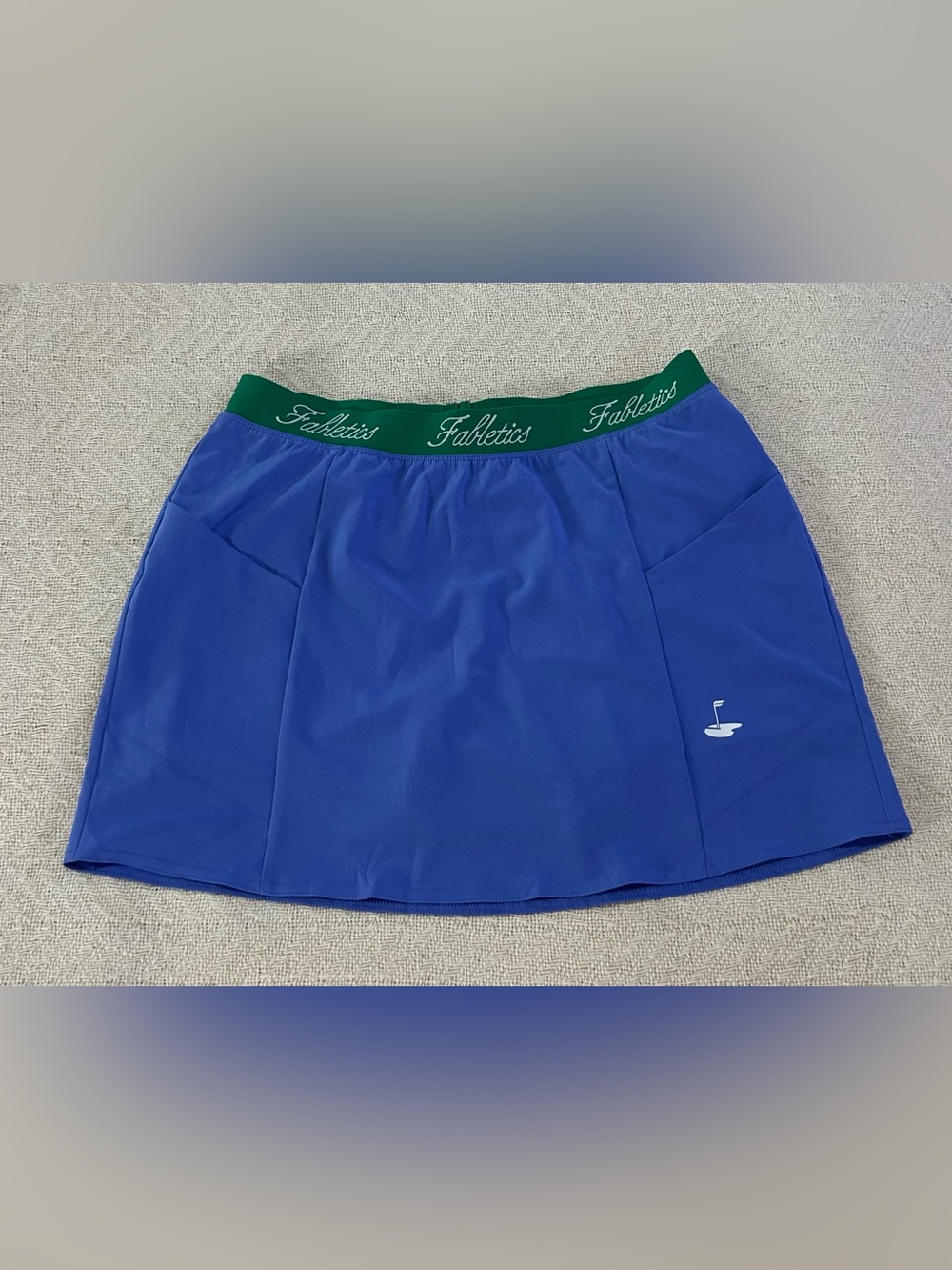 Fabletics Light Blue Skort W/ Shorts Lining Side Pockets 
Size Medium
